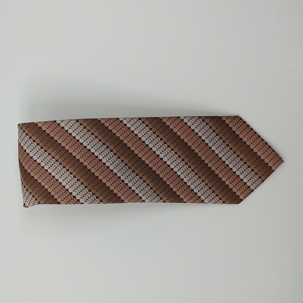 Cheri Copain Brown | Grey Neck Tie